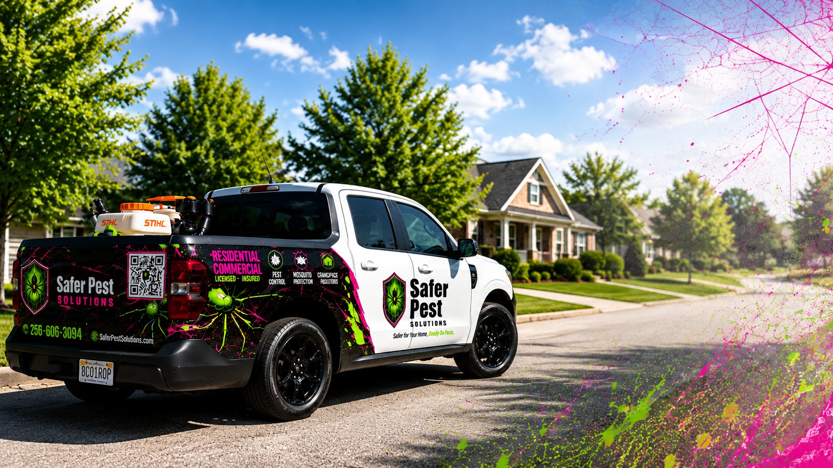Safer Pest Solutions service professionals in North Alabama